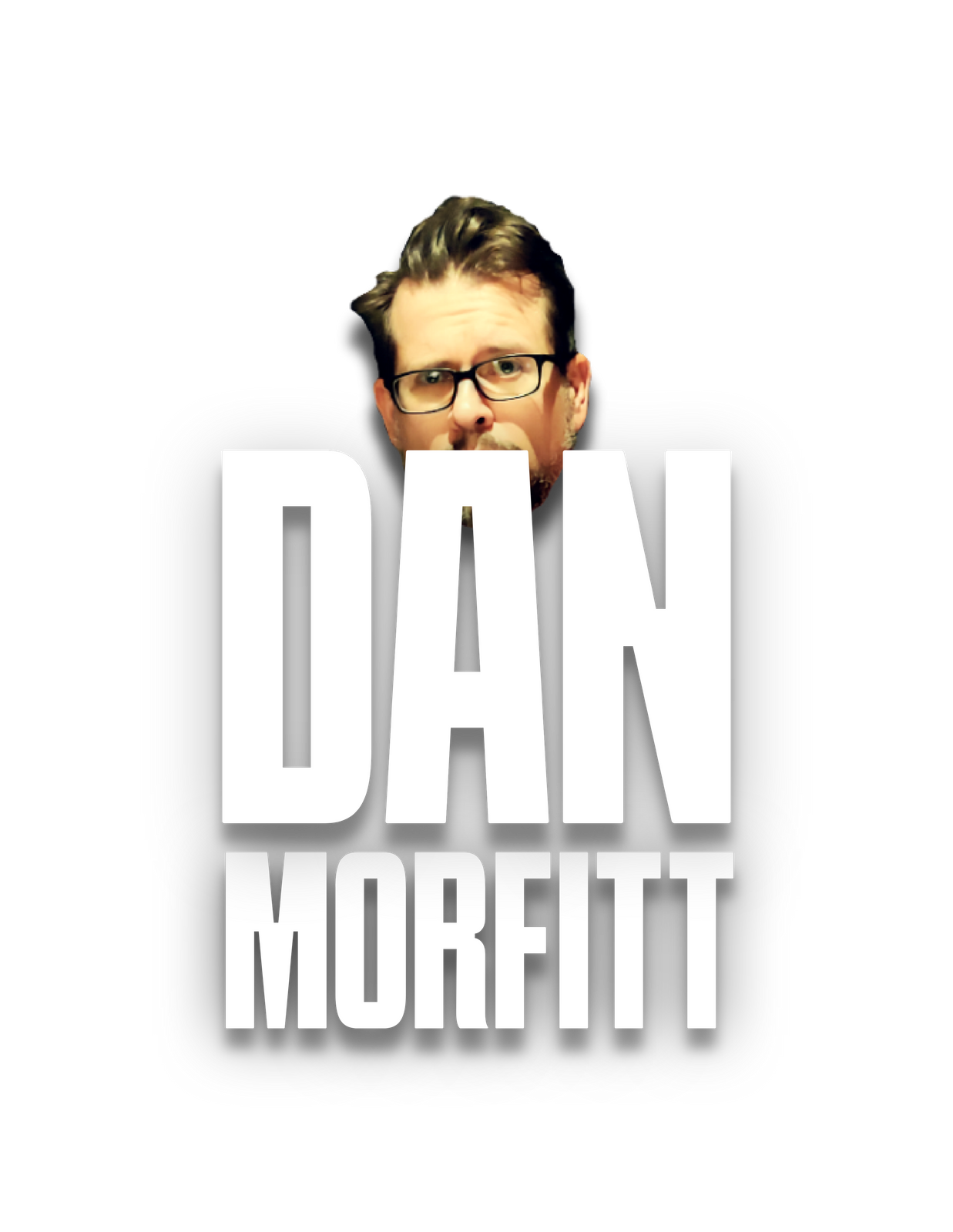 This is Dan Morfitt's huge watermark icon he puts on many things. You're not missing anything. If you are acutely visually impared, Dan is six foot six, olive skinned and just sexy. He exudes sexiness. 